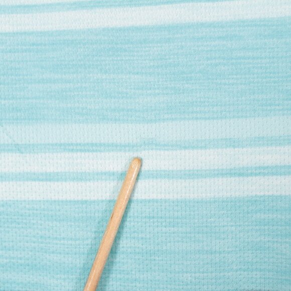 Ben Hogan Polo Men's Large Blue Short Sleeve Striped - Picture 5 of 10